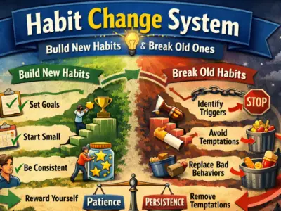 Habit Change System: Build New Habits & Break Old Ones